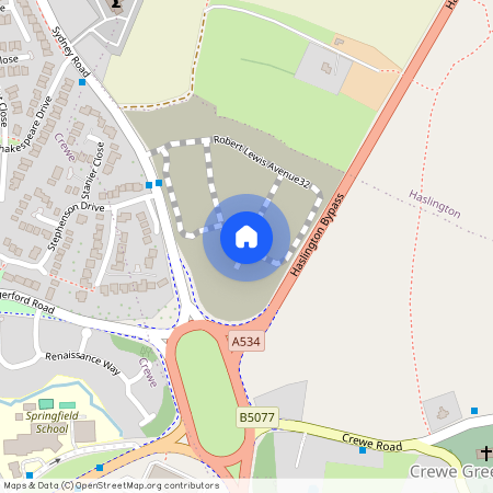 Thomas Barber Close, Crewe, Cheshire East, CW1