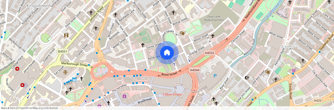 Pritchard Street, Bristol, Somerset, BS2