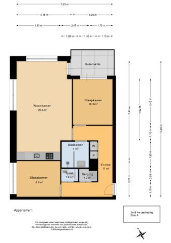 Appartement te huur: Bert Haanstrakade 642 1087 HJ Amsterdam - Foto 2