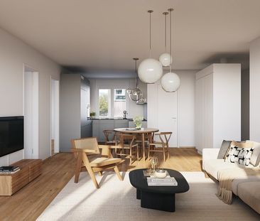 "Einzigartige 3.5-Zimmerwohnung mit Balkon" - Photo 5