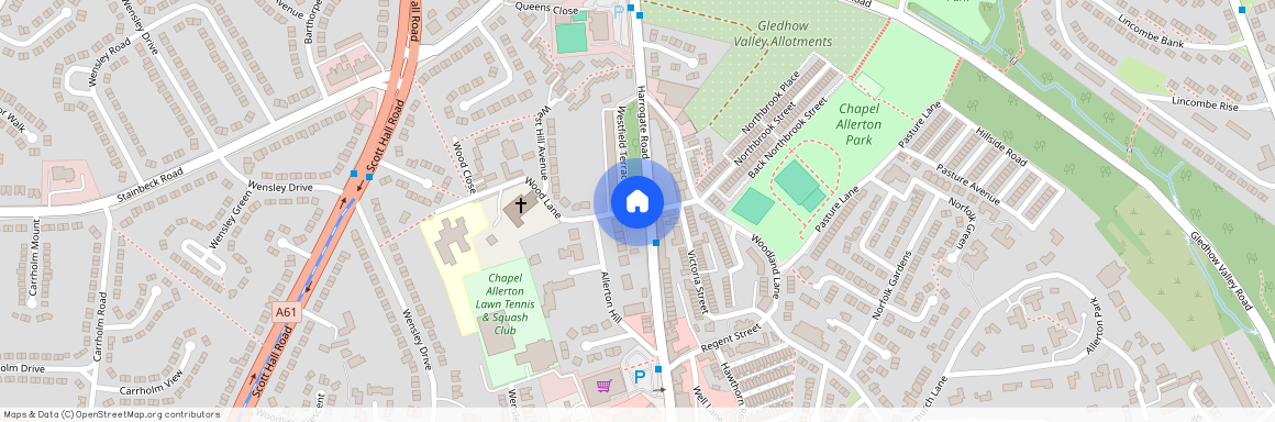 5 West Hill Terrace, 83 Harrogate Road, Chapel Allerton, Leeds, LS7