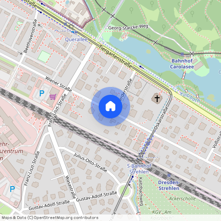 Wiener Strasse, Dresden, 01219 Dresden - Strehlen