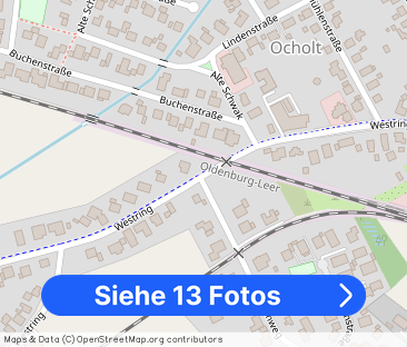 modernisierte 2 Zimmer-Oberwohnung mit Balkon und Garage in Westers... - Foto 1