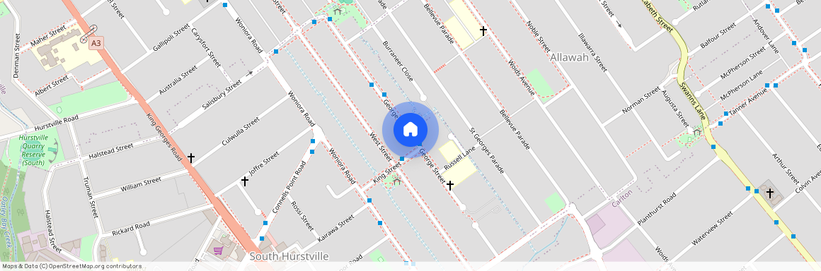 Contact agent at George st, NSW 2221, South Hurstville