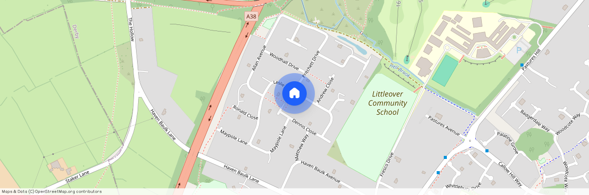 Leslie Close, Littleover, Derby