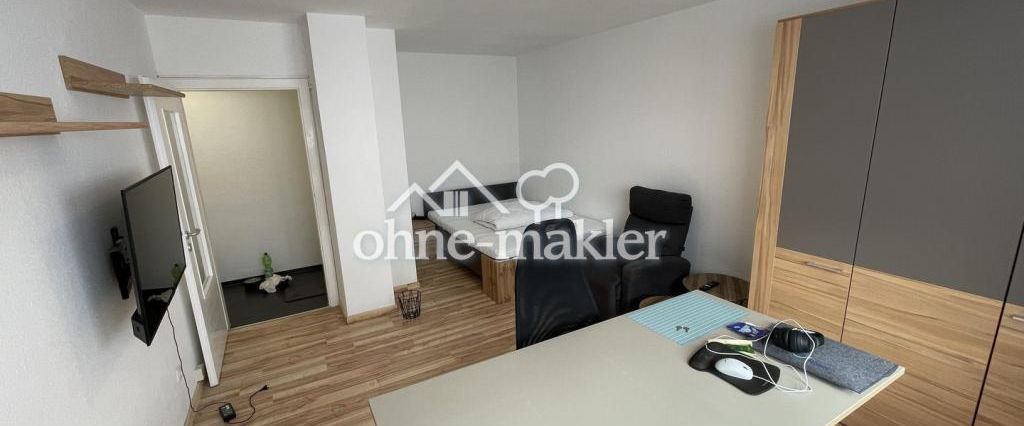 Ideal für RWE Mitarbeiter: Frisch sanierte und vollmöblierte 1 Zimmerwohnung am RWE-Campus - Photo 1