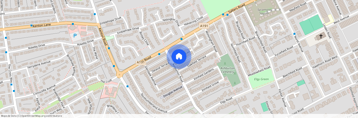 Ashfield Road, Gosforth, Newcastle upon Tyne