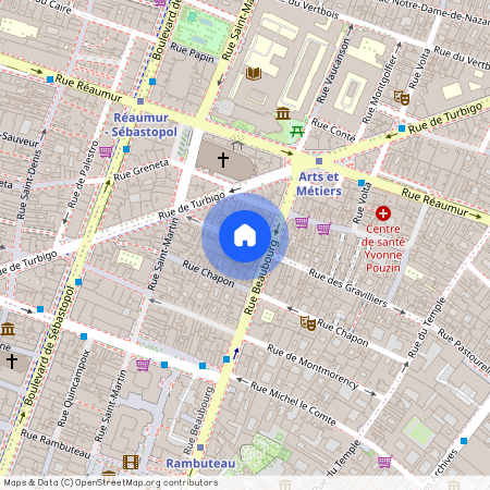 Gravilliers 61, Rue des Gravilliers, Paris