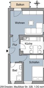 Nette Nachbarn gesucht: ansprechende 2-Zimmer-Wohnung - Photo 3