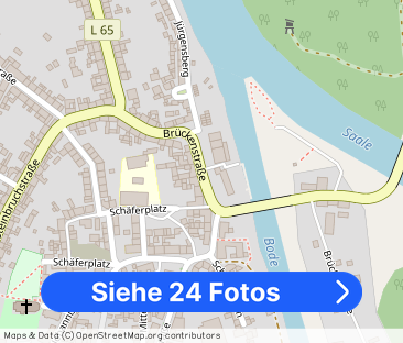 Frisch renovierte 1 Zimmer Wohnung mit Blick auf die Bode zu vermie... - Foto 1