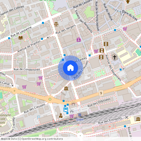 1950, Sion, Avenue de la Gare, 16