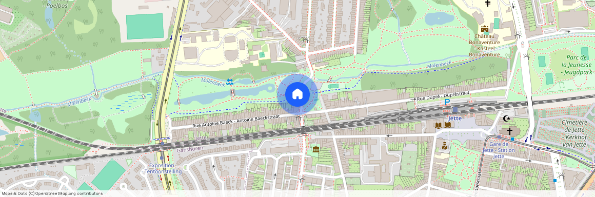 Rue Eugene Toussaint, 139, 1090, Jette