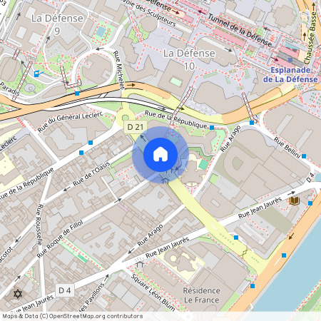 Rue de l'Oasis entre Rue Paul Lafargue et Rue Roussselle 92800 Paris