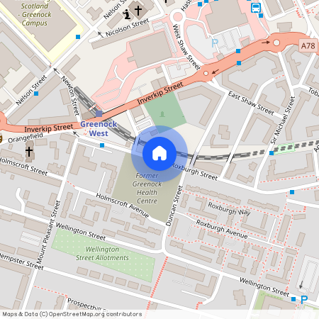 Roxburgh Street, Central, Greenock, PA15