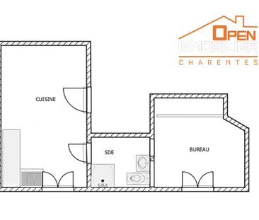 Location Appartement 2 pièces 23m² JARNAC 16200 - Photo 6