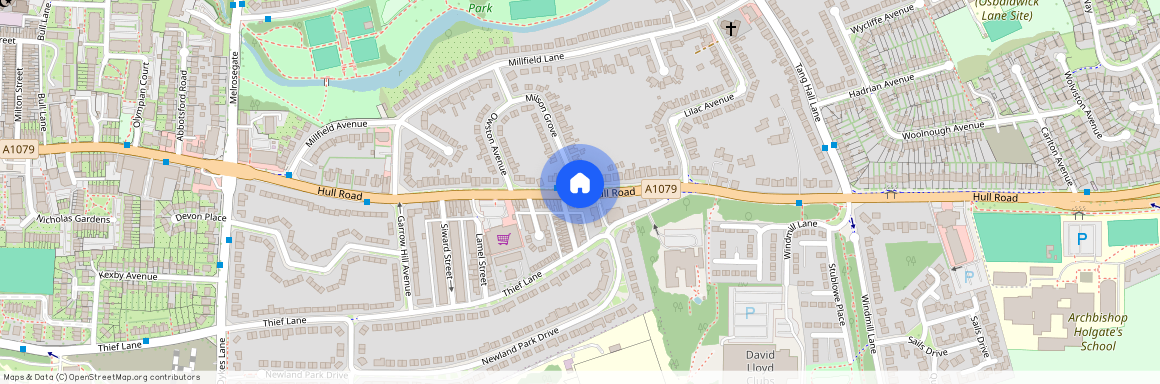 Milson Grove, Hull Road, York, YO10