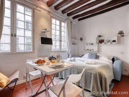 Logement à Paris, Location meublée - Studio T1 - Le Marais (PA-4978) - Photo 4