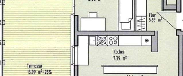 Zentrumsnah: Neubau / 3 ZKB mit EBK (68qm) + 55qm Dachterrasse - Foto 1