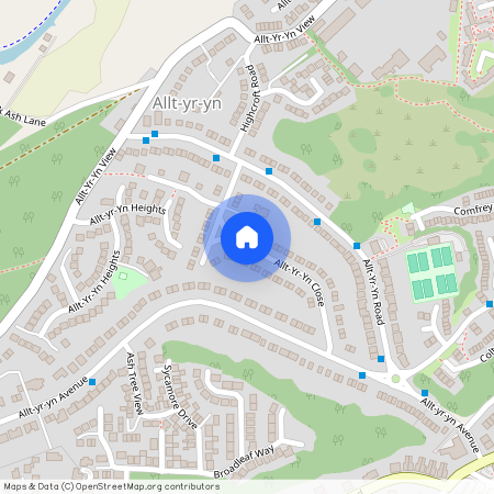 Allt-yr-Yn Close, Newport, Gwent