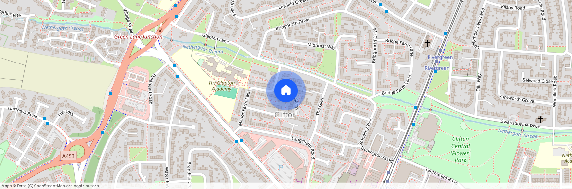 Clifton, Leverton Green, P4335