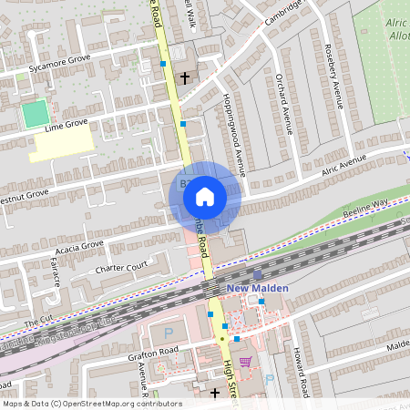 Kingston upon Thames, KT3 4JJ, New Malden