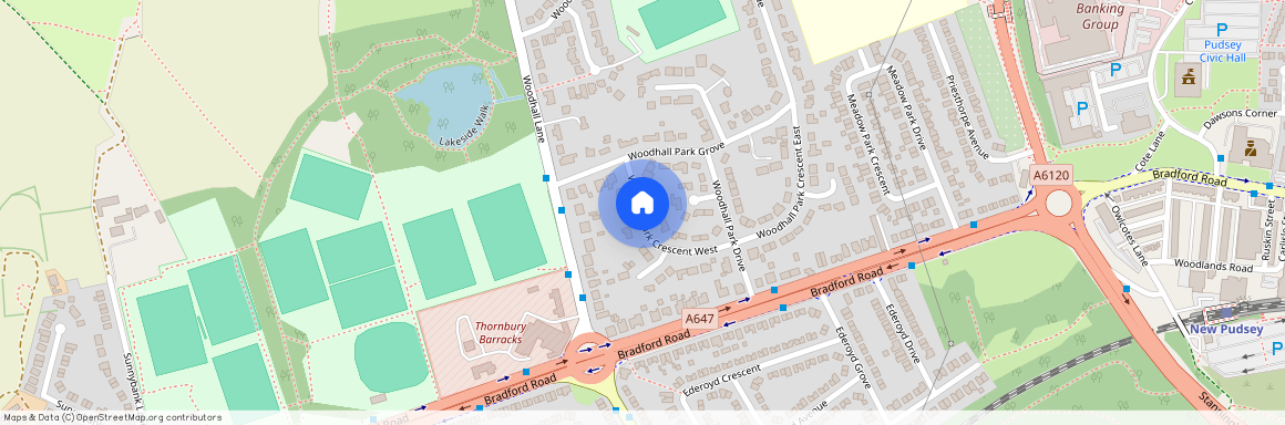 Woodhall Park Crescent West, Pudsey, Stanningley
