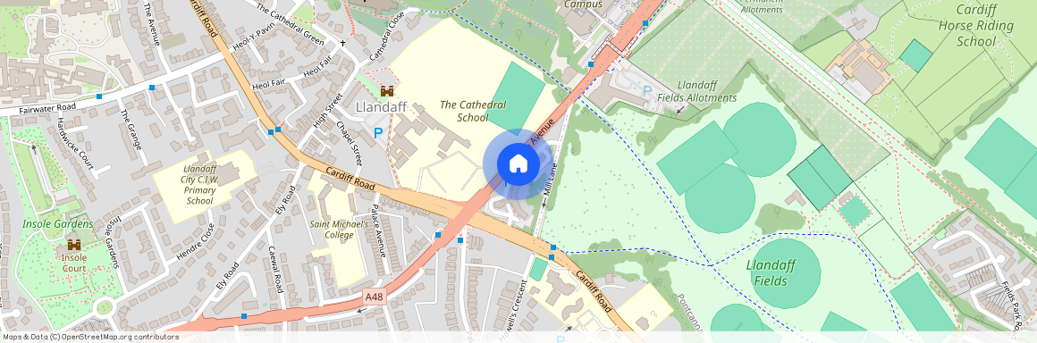 Stembridge House, The Crescent, Llandaff, Cardiff. CF5