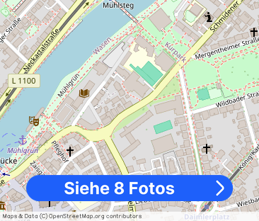 Frisch sanierte 1,5 Zimmerwohnung in zentraler Lage in Bad Cannstatt - Foto 1