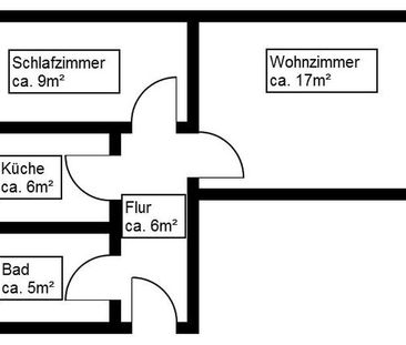 2 Raum-Wohnung - Photo 2