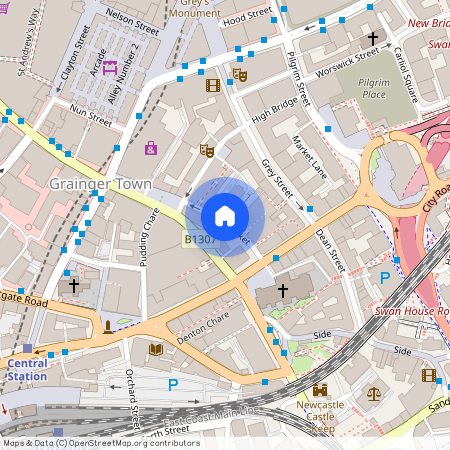 Cloth Market, Newcastle Upon Tyne, NE1