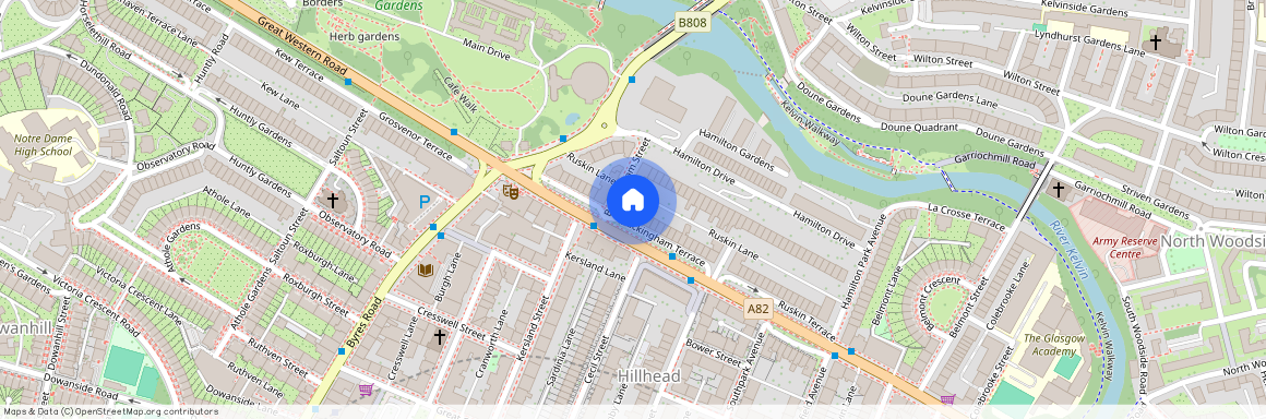Buckingham Terrace, Glasgow, G12 8EB