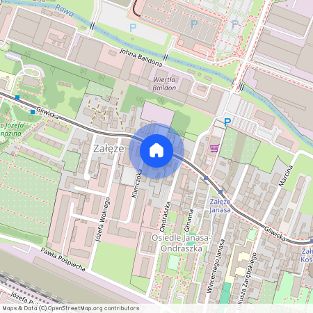 Gliwicka 114, Osiedle Witosa, Katowice, śląskie