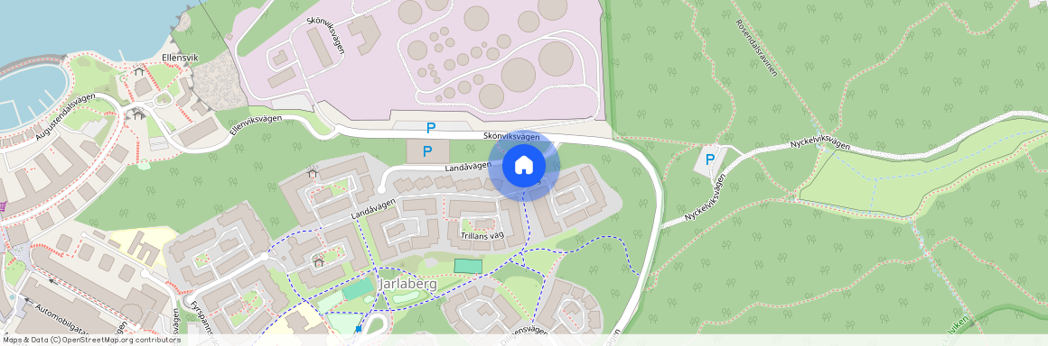 Trillans väg, Nacka