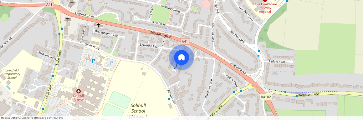 Muswell Close, Solihull, West Midlands, B91