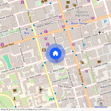 42 Charles Street Unit# Lph5005, Toronto