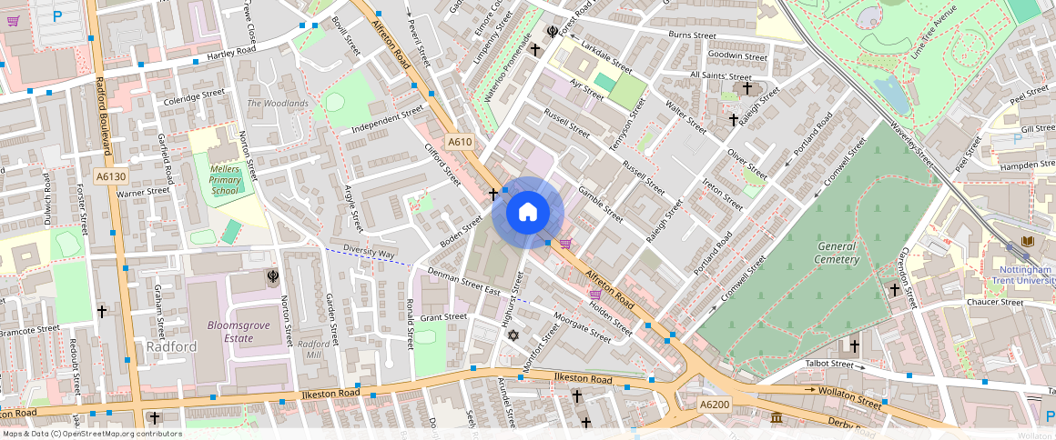 Alfreton Road, Nottingham, NG7