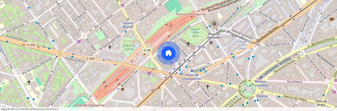 Rue Catulle Mendès, Francja, Paris