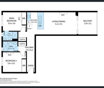 2 bed 2 bath Unit - AVAILABLE 23/01/2026 - Photo 4