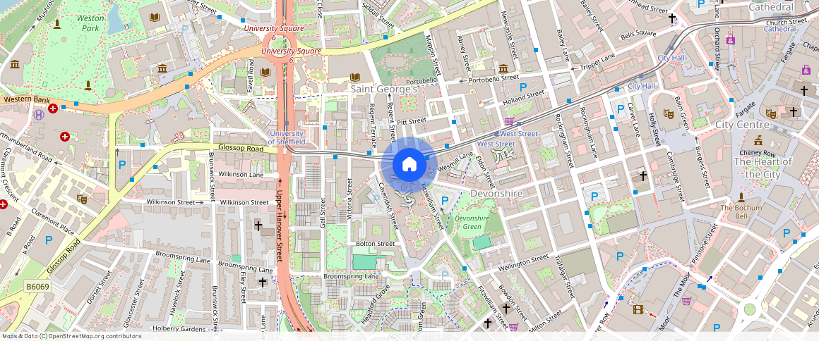 Room in a shared flat at ** Fitzwilliam Street, Sheffield, S1 4JL