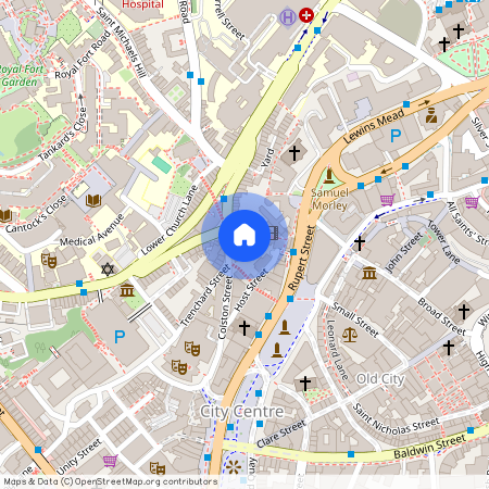The Three Kings Court, Colston Street, Bristol