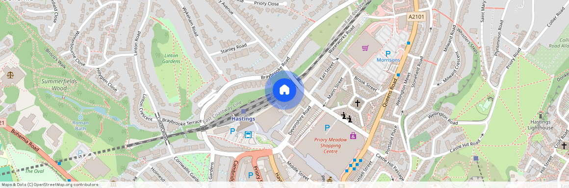 Flat 7, 1 Martin Court, Hastings, TN34 1DY