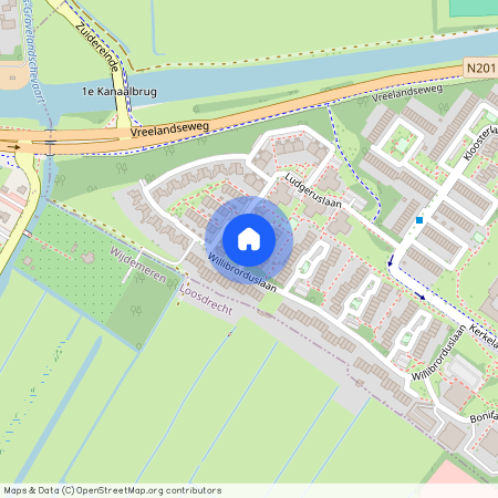 Kerkelanden, 1216 PE, Willibrorduslaan, Hilversum