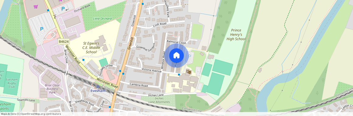 Princess Road, Evesham