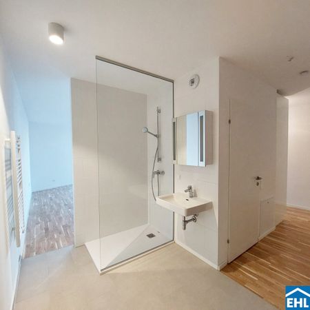 Sonnwendviertel: 1-Zimmer-Wohnung mit Balkon im 10. OG – Fitnessraum, Co-Working & Rooftop-Terrasse inklusive! - Foto 4