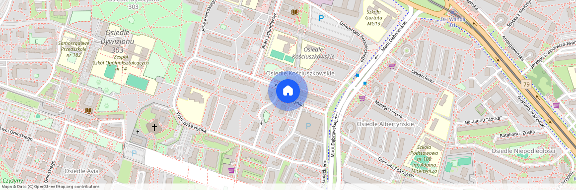 os. Dywizjonu 303 303, Bieńczyce, Bieńczyce, Kraków, małopolskie