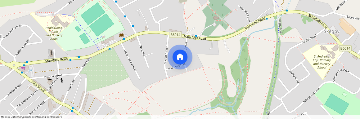 St. Andrews Street, Sutton-in-Ashfield, Nottinghamshire, NG17