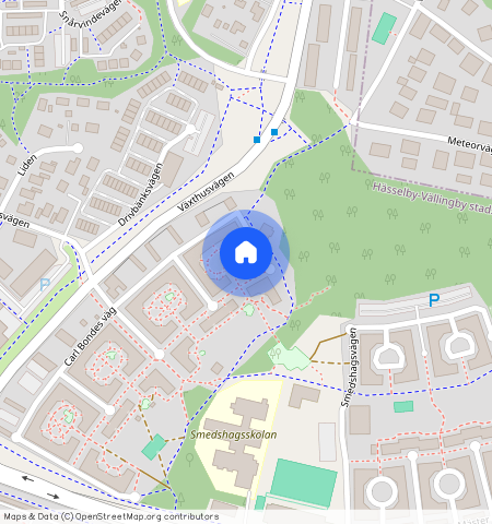 Carl Bondes väg **, Villastaden