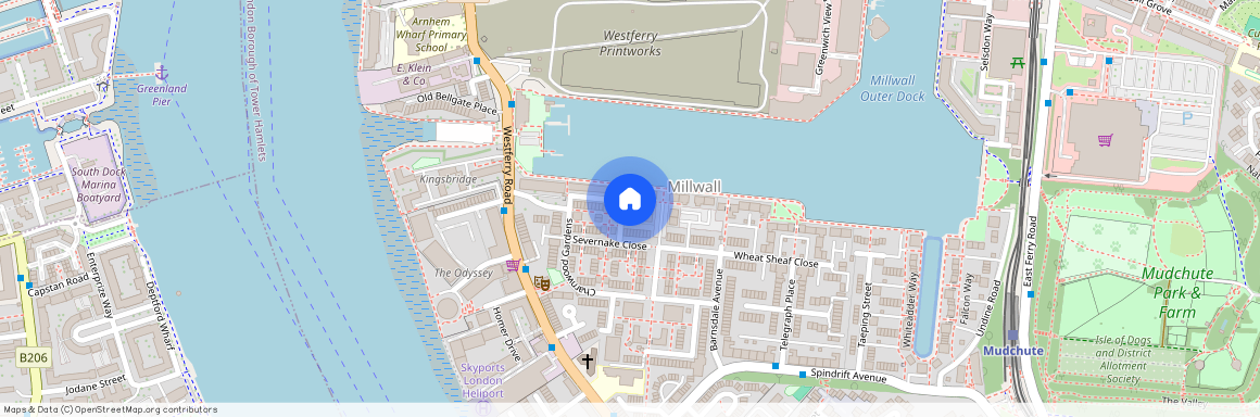Ringwood Gardens, Canary Wharf, London, E14