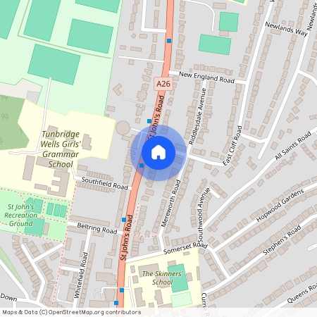 St. Johns Road, Tunbridge Wells