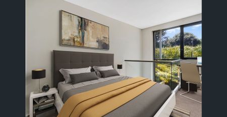 SUNNY ONE BEDROOM "LOFT STYLE" APARTMENT WITH STUDY NOOK Join Wolli Creek's vibrant community in the popular "Greenbank" building! - Photo 3